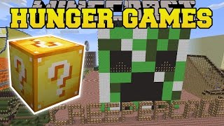 Minecraft: NOTCH LAND HUNGER GAMES - Lucky Block Mod - Modded Mini-Game