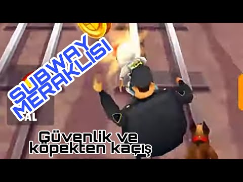 Güvenlik ve köpekten kaçış Subway Surf