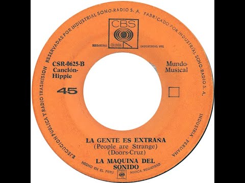 La Maquina Del Sonido - La Gente es Extraña (People Are Strange in Spanish)