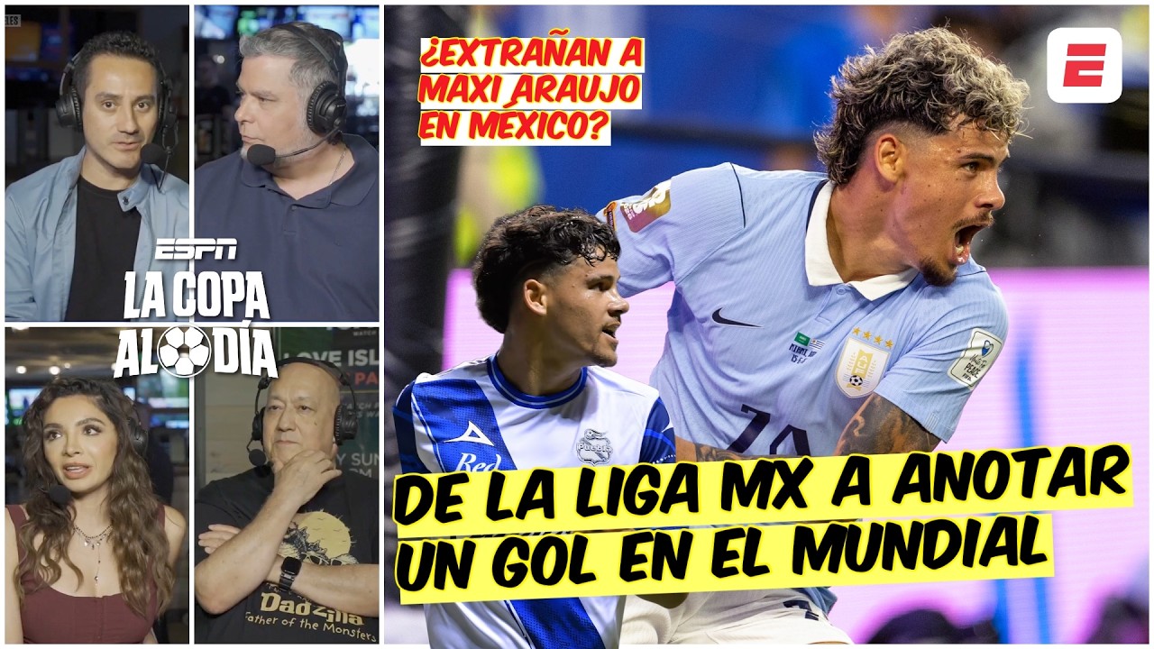Maxi Araujo DEJÓ HUELLA en la LIGA MX y ahora ANOTÓ un GOL en el MUNDIAL | La Copa al Día