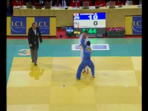 JUDO 2009 Tournois de Paris: Masato Uchishiba 内柴 正人 (JPN) - Benjamin Darbelet (FRA)