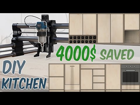Making a Kitchen on a Hobby-level CNC Router
