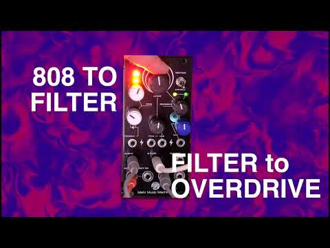 Mehr Music Machines Poodleace Eurorack Module (Overdrive and Filter)
