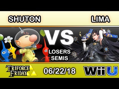 TFF - Shuton (Olimar) Vs Lima (Bayonetta) Losers Semis - Smash 4