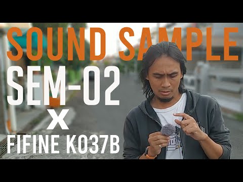 SERUNIAUDIO™ // SEM-02 -  Record Voice Wirelessly Using Fifine K037B Wireless System