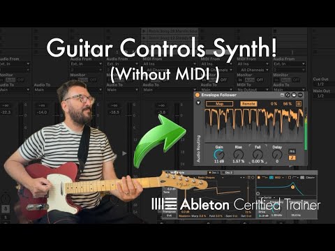 Guitar as Synth and Sample Controller in Ableton Live?