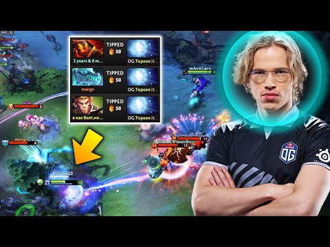 Y'all tipping the wrong 2x TI Winner! - Ana would be proud of Topson IO DOTA 2