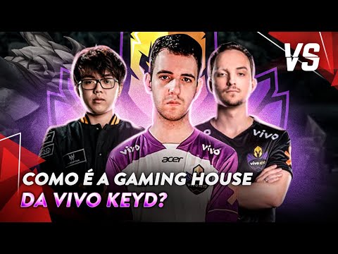 A GAMING HOUSE DA VIVO KEYD | Vida de Pro Player