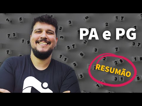 RESUMÃO: progressão aritmética e progressão geométrica | ProEnem