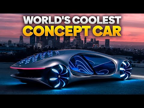 Mercedes AVTR: The World's coolest concept car ever made!
