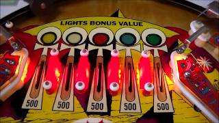 Gottlieb's Cleopatra Solid State Pinball from 1977 - Gameplay, artwork review
