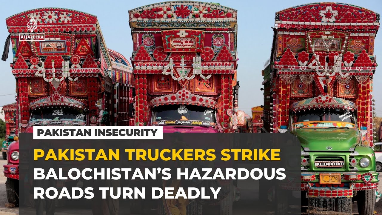 Truckers halt services in Pakistan’s Balochistan amid separatist attacks