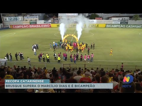 BG Esporte: Brusque supera o Marcílio Dias e é bicampeão