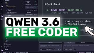 Qwen 3.6 Plus: Free Agentic Coder with 1M Tokens
