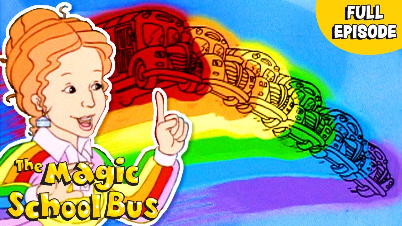 Makes a Rainbow | The Science of Light and Color | Full Episode | The Magic School Bus