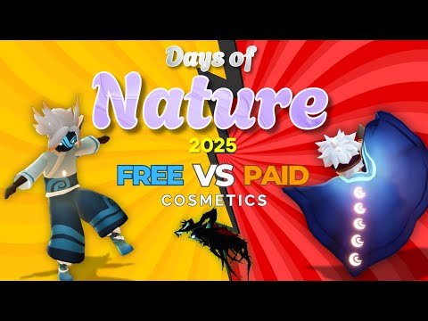 Days of Nature 2025 | All Free Vs Paid Cosmetics in New Update | Sky Cotl | Vizsky