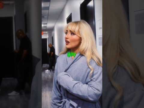 Sabrina Carpenter REACTS to Fan Nonsense Outro 😂