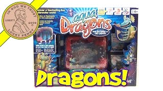 Aqua Dragons Deep Sea Habitat w/LED Lights, World Alive - Watch Live Aquatic Sea Creatures Grow!