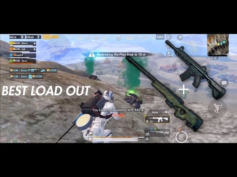 Probably one of the  best loadout in PUBG MOBILE Video
