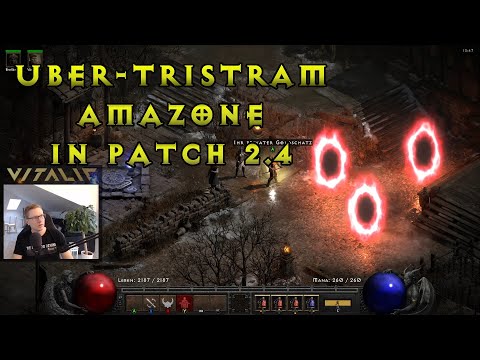 Uber Tristram Amazone in D2R 2.4 (PTR)