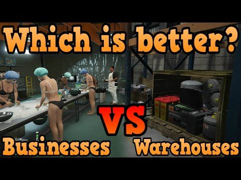 GTA online guides - MC Business vs CEO Warehouses Video