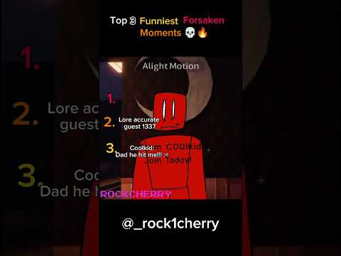 Top 3 Funniest Forsaken Moments🔥(part 2)