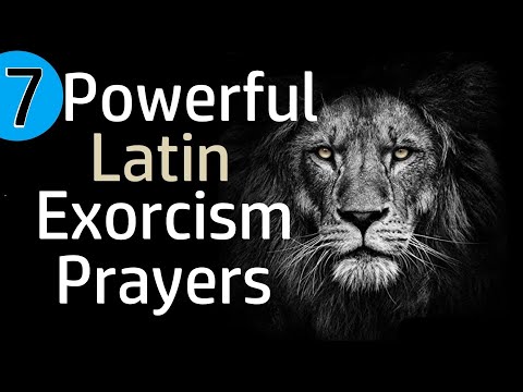 1 Hour 7 Powerful Latin Exorcism / Deliverance Prayers Against Evil