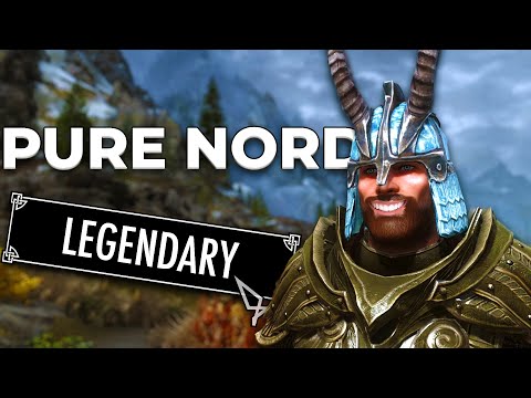 I Became a TRUE SON OF SKYRIM (Pure Nord Challenge)