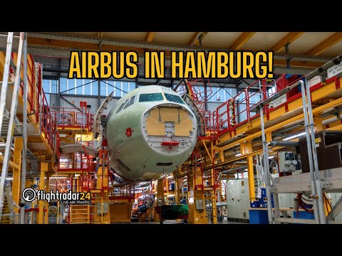 Behind the scenes with Airbus in Hamburg (A321XLR!)