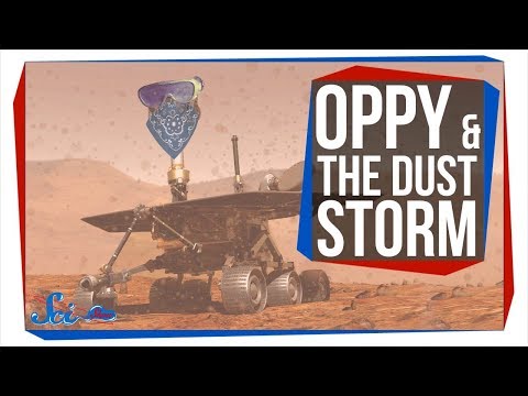 オポチュニティ・ローバーはこの砂嵐に耐えられるか？ (Will the Opportunity Rover Survive This Dust Storm?)