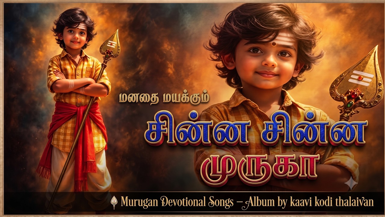 சின்ன சின்ன முருகா சிங்கார முருகா | Chinna Chinna Muruga Song Tamil | Murugan Song