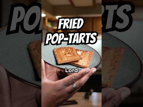 Your back will never recover! Fried Pop-tarts.