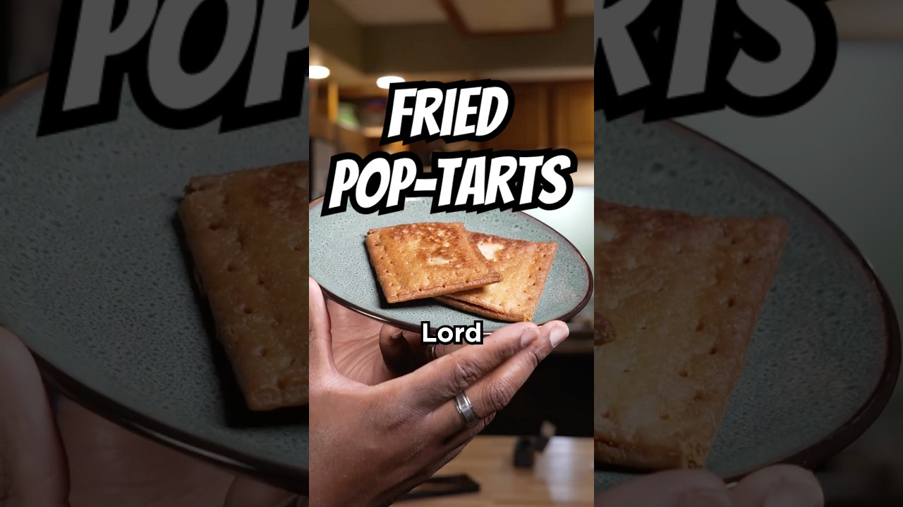 Your back will never recover! Fried Pop-tarts. #food #foodreview #recipe