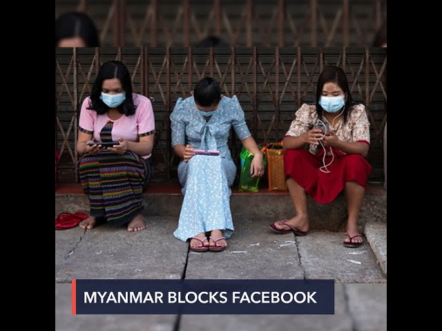 Myanmar junta blocks Facebook, clamping down on opposition to coup