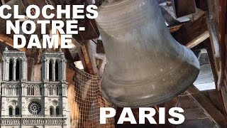Cathédrale Notre-Dame de Paris - Sonnerie des 10 cloches (Grand Solennel/Plenum ) - HD
