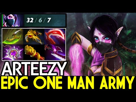 ARTEEZY [Templar Assassin] Epic One Man Army No Mercy 32 Kills Dota 2