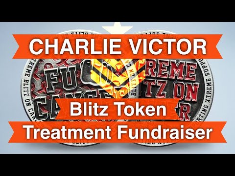 Charlie Victor Xtreme Blitz on Cancer Token - Treatment Fundraiser | Blood Bowl