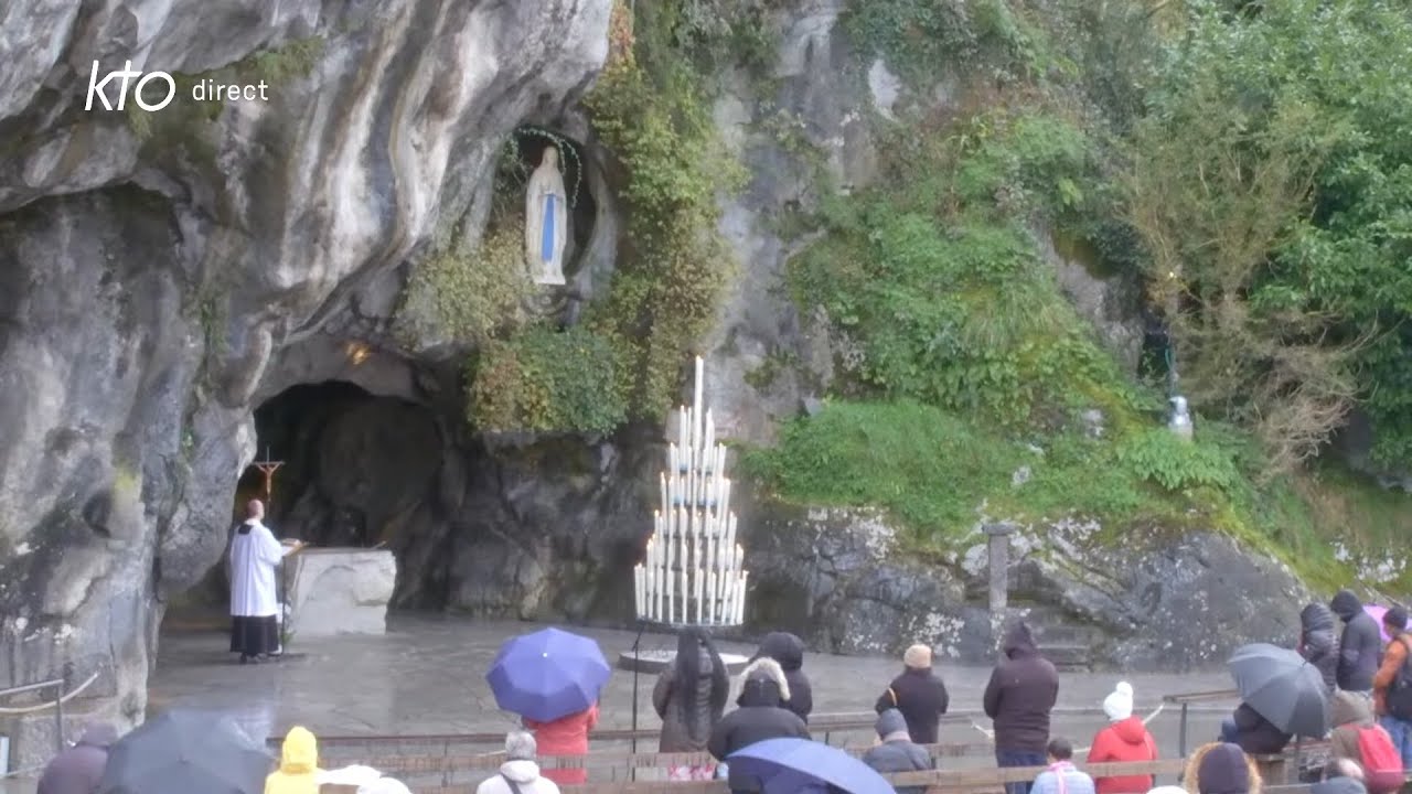 Chapelet du 16 janvier 2025 à Lourdes