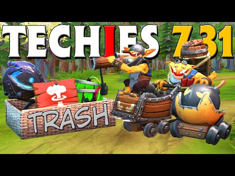 The Techies Rework in 7.31 is Great - New DotA 2 Patch