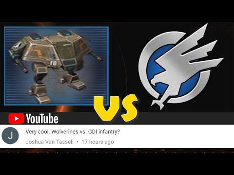 Steel Talons Wolverine vs All GDI Infantry