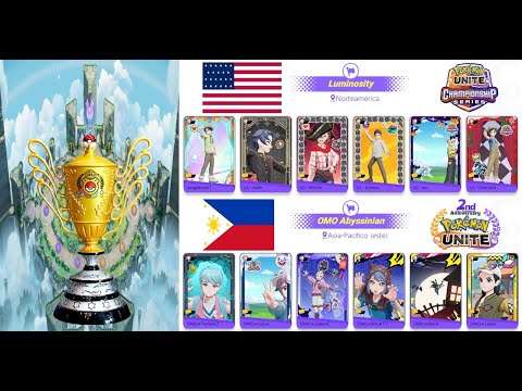 LUMINOSITY vs OMO ABYSSINIAN World Championships Day2 2023 Pokémon UNITE Championship Series S FINAL