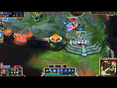 League of Legends sick plays LUCIAN vs hecarim #REKT