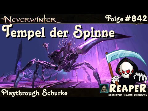 NEVERWINTER #842 Tempel der Spinne - Herausforderung des Schnitters - Schurke Let‘s Play PS5 deutsch