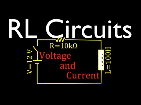 RL Circuit Analysis (1 of 8) Voltage and Current