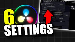 Kleine Einstellungen, große Wirkung ⚙️ 6 TIPPS für DaVinci Resolve