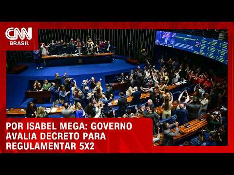 Governo avalia decreto para regulamentar 5×2 | LIVE CNN