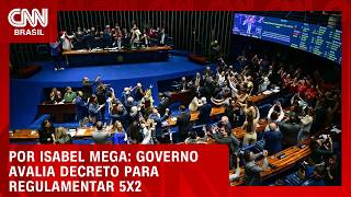 Vídeo: Governo avalia decreto para regulamentar 5x2 | LIVE CNN