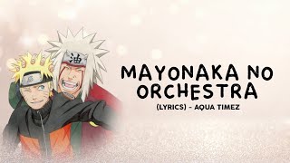 Mayonaka No Orchestra (Full Lyrics) - Aqua Timez