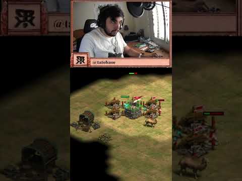 VIVI cae en MI TRAMPA una y otra vez | Age of Empires 2 #shorts