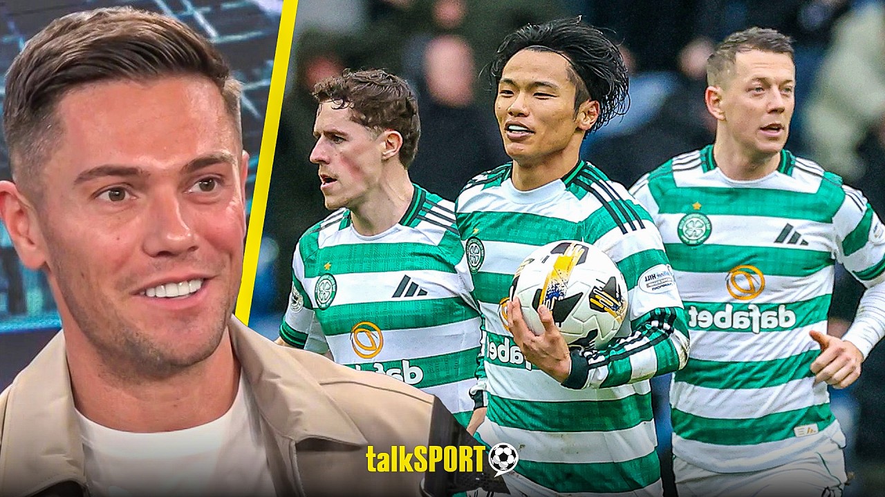 "The Ref's just GIVEN Hearts THE TITLE!" Live Goal REACTION as Rangers & Celtic DRAW